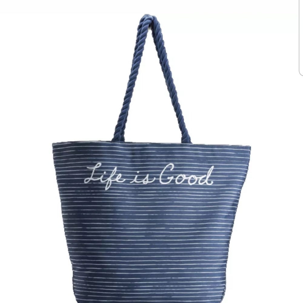 NWTs Life is Good Beach Bag